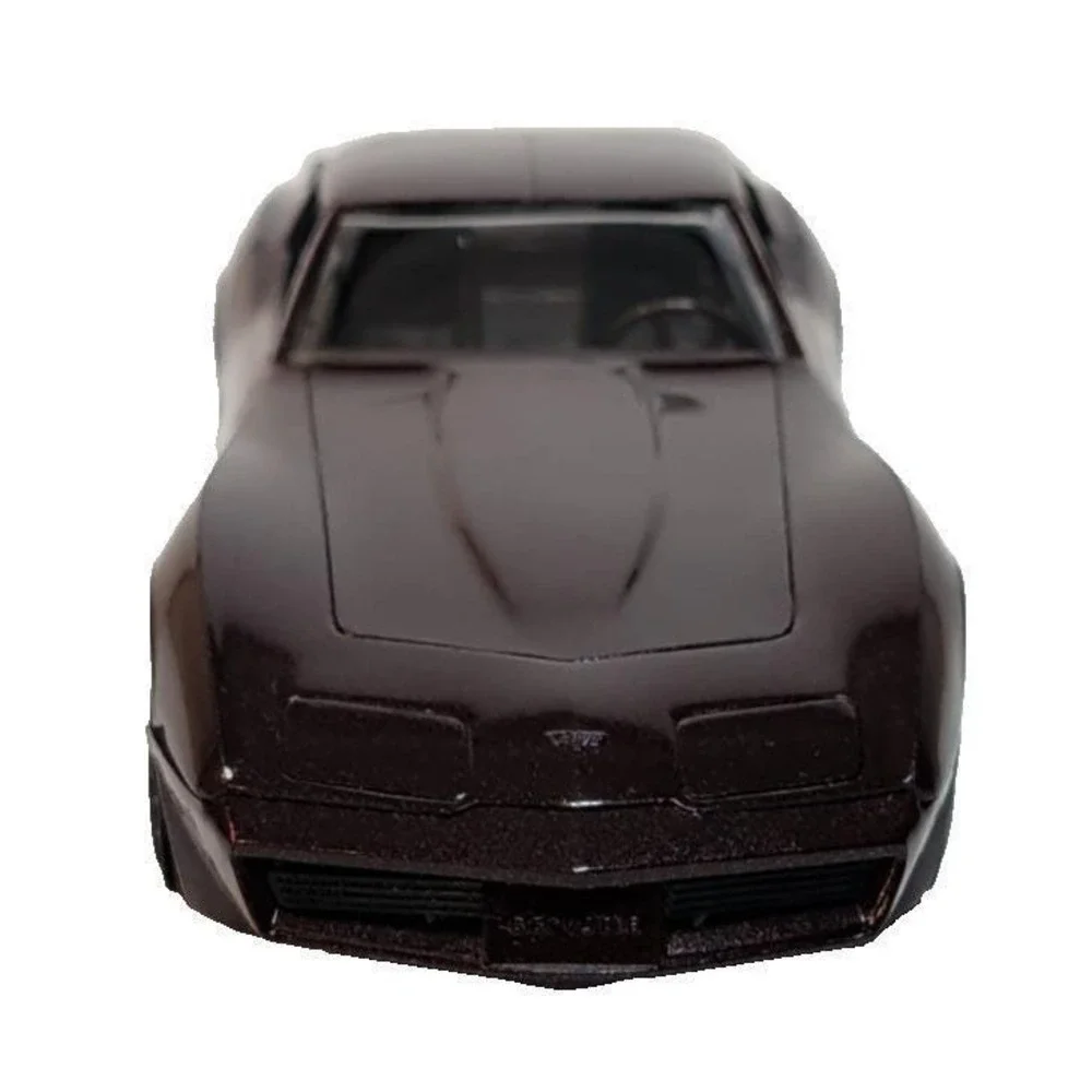 1982 Chevrolet Corvette Dark Claret Diecast Model Car w/ Box C3 Corvette